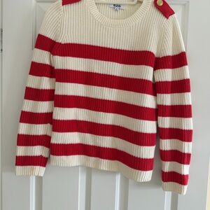 525 America Bold Striped Sweater